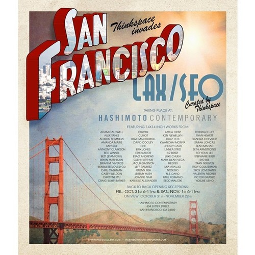 LAX/SFO show with Thinkspace Gallery